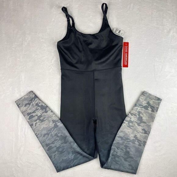 The Good American Ombré Camo Jumpsuit - Picture 2 of 4